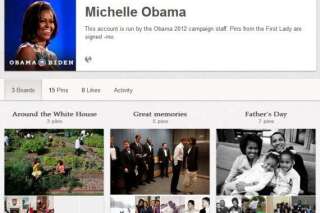 PHOTOS. Michelle Obama rejoint Pinterest et publie ses premières photos