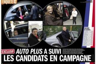 Auto Plus enlève 11 points à l'escorte de Nicolas Sarkozy et huit à celle de François Hollande - VIDÉOS