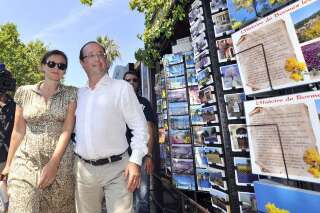 François Hollande et Valérie Trierweiler sont en vacances dans le Var