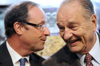 Quand François Hollande rencontre Jacques Chirac