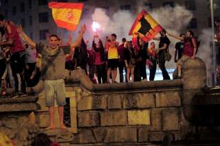 PHOTOS, VIDÉOS. Euro 2012 : l'Espagne a fait la fiesta