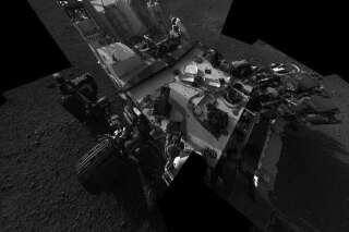 PHOTOS. Sur Mars, le robot Curiosity fait son autoportrait et envoie de nouvelles images