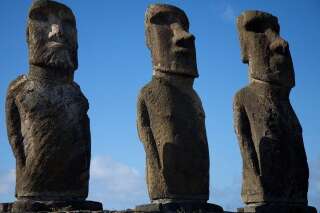 PHOTOS. Les statues de l'Île de Paques: une nouvelle théorie sur les moaï de Rapa Nui