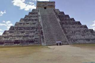 Google: Les photos panoramiques des pyramides mexicaines sur Google street view