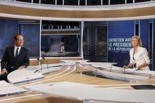 Hollande au 20 Heures de TF1: redressement, ajustements, combat... Les mots à retenir
