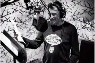 Johnny Hallyday publie une photo de lui en studio d'enregistrement
