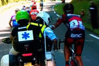 VIDÉO. Un chien fait chuter des coureurs du Tour de France