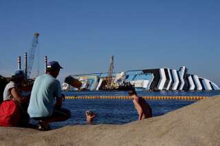 L'épave du Concordia attire toujours les touristes 6 mois après le naufrage