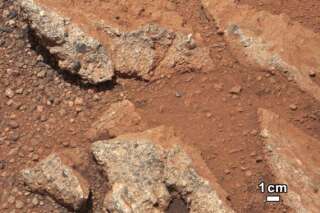 Mars: le robot Curiosity découvre des traces d'un ancien cours d'eau