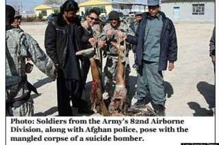 Afghanistan: de nouvelles photos illustrent les dérives de l'armée américaine