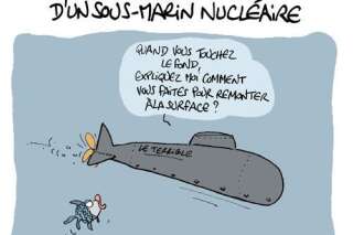 Hollande en sous-marin