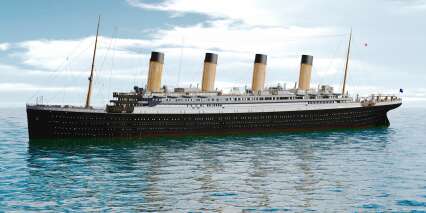 Le Titanic a coulé il y a tout juste 110 ans à cause d'un iceberg.