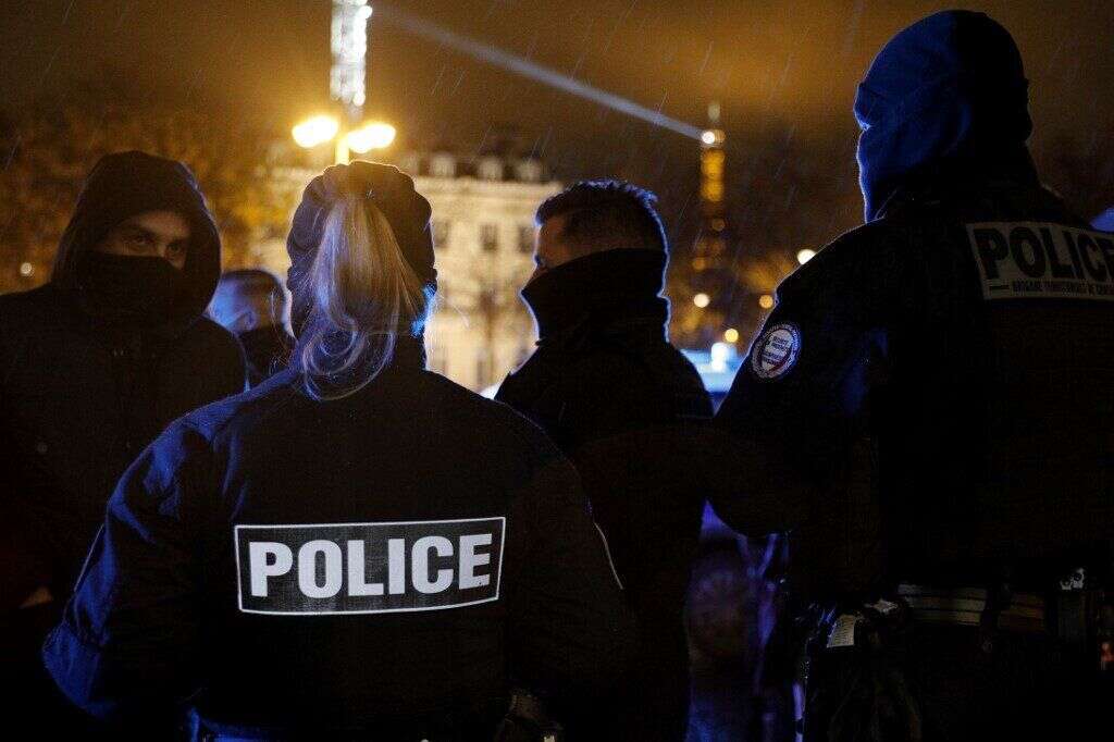 Pour la première fois, l'État est attaqué en justice pour les contrôles au faciès par six ONG dans le cadre d'une action de groupe (photo d'illustration pris en décembre 2020, dans le cadre d'une manifestation de policiers)