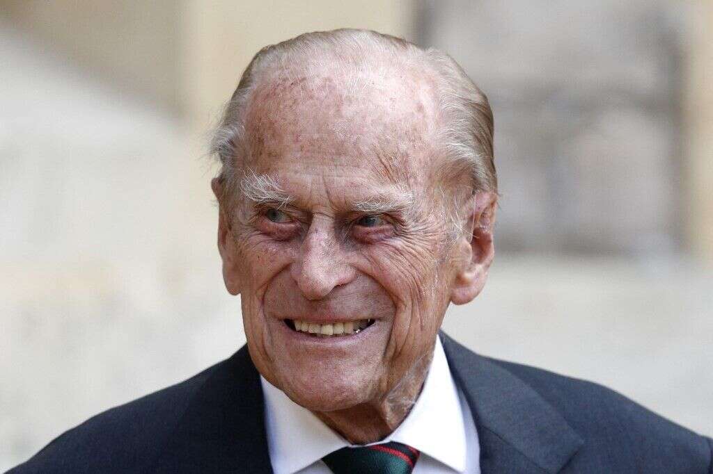 Le prince Philip au château de Windsor le 22 juillet 2020