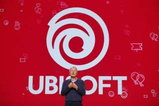 Le PDG d'Ubisoft, Yves Guillemot, le 10 juin 2019 à Los Angeles, pour la Conférence E3.