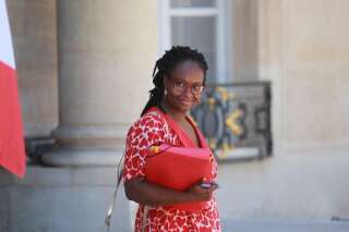 French Government's spokesperson Sibeth Ndiaye leaves after the weekly cabinet meeting at the Elysee Palace in Paris, on June 24, 2020. (Photo by Ludovic Marin / AFP)