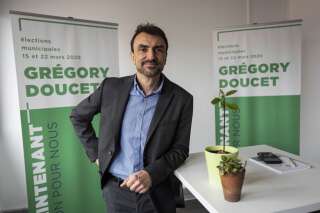 Grégory Doucet, le candidat écologiste à la Ville de Lyon qui mènera une ligne d'union de la gauche au second tour.