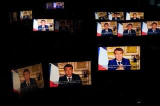 Macron de retour à 20h sur le front du covid-19, avec de nombreux pièges à éviter (photo d'illustration de l'allocution d'Emmanuel Macron le 13 avril dernier)