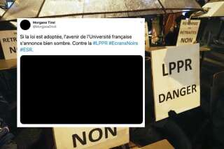 Pourquoi ces universitaires français colorent leurs réseaux sociaux en noir (photo d'illustration prise le 30 janvier à Tours)
