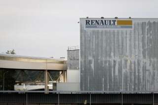 L'entrée de l'usine Renault de Sandouville, dont la justice a ordonné la fermeture ce 7 mai.