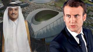 Au Qatar, Macron face à la délicate question de la coupe du monde de football