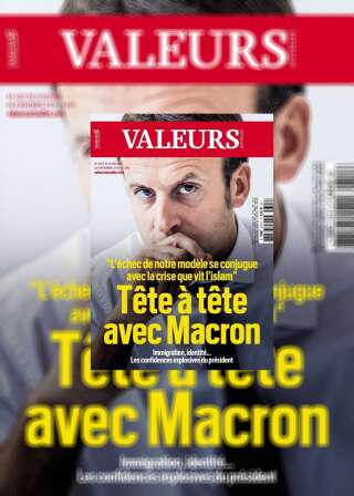 Le président de la République Emmanuel Macron s'est exprimé dans le magazine ultra-conservateur 