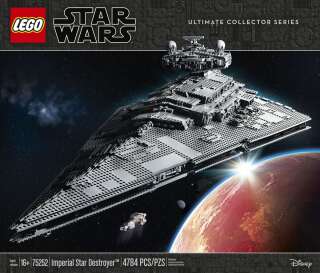 Le nouveau Imperial Star Destroyer est le vaisseau Lego Star Wars le plus grand. Il fait plus de 1 mètre de largeur.