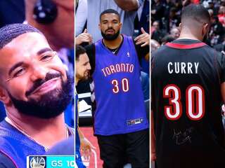 Drake est le plus grand fan de l'équipe des Toronto Raptors, qui disputent leurs premières finales NBA face aux doubles tenants du titre, les Golden State Warriors.