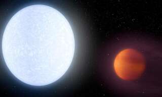 KELT-9b, l'exoplanète la plus chaude jamais découverte.