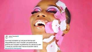 Anaëlle Guimbi a été exclue de Miss Guadeloupe après que ces photos dénudées, réalisées dans le cadre d'une campagne de lutte contre le cancer du sein, ont refait surface.