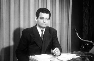 Pierre Sabbagh, créateur du premier journal télévisé.