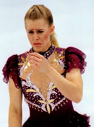 La patineuse Tonya Harding lors des Jeux olympiques de Lillehammer en 1994.