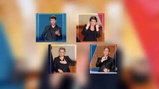 Pendant le débat Macron/Le Pen, les interprètes en langue des signes sont les vainqueurs