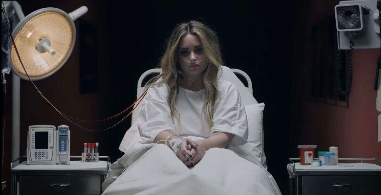 Demi Lovato dans le clip de sa chanson 