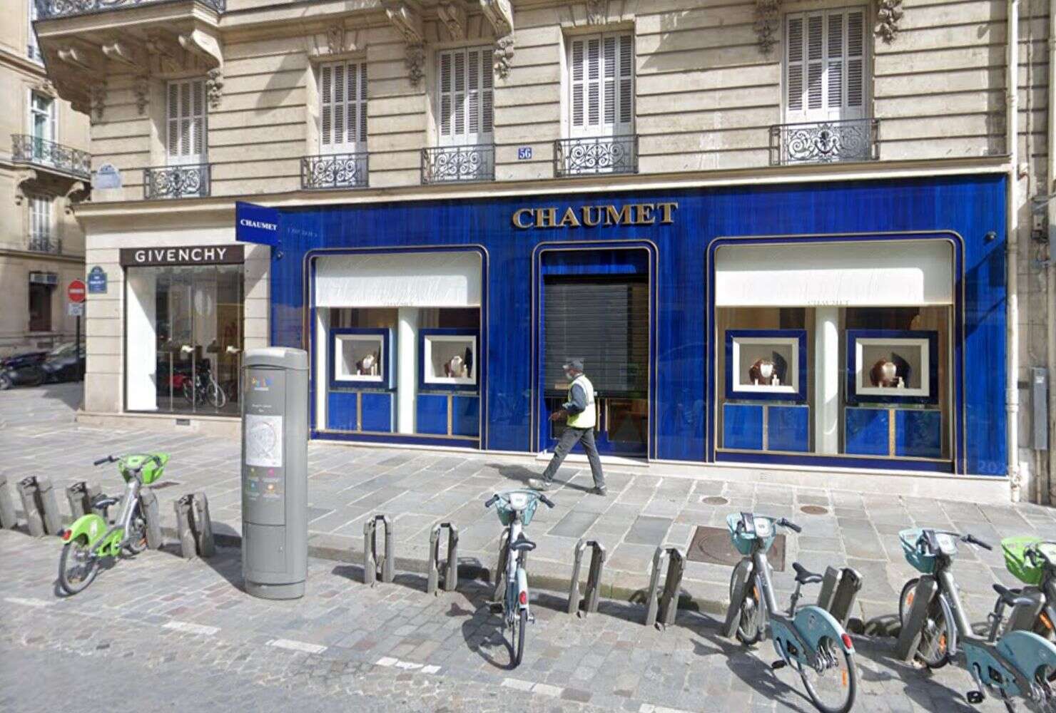 La bijouterie Chaumet à Paris.