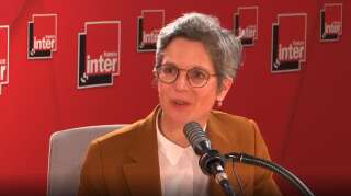 Sandrine Rousseau sur le plateau de France inter mercredi 29 septembre