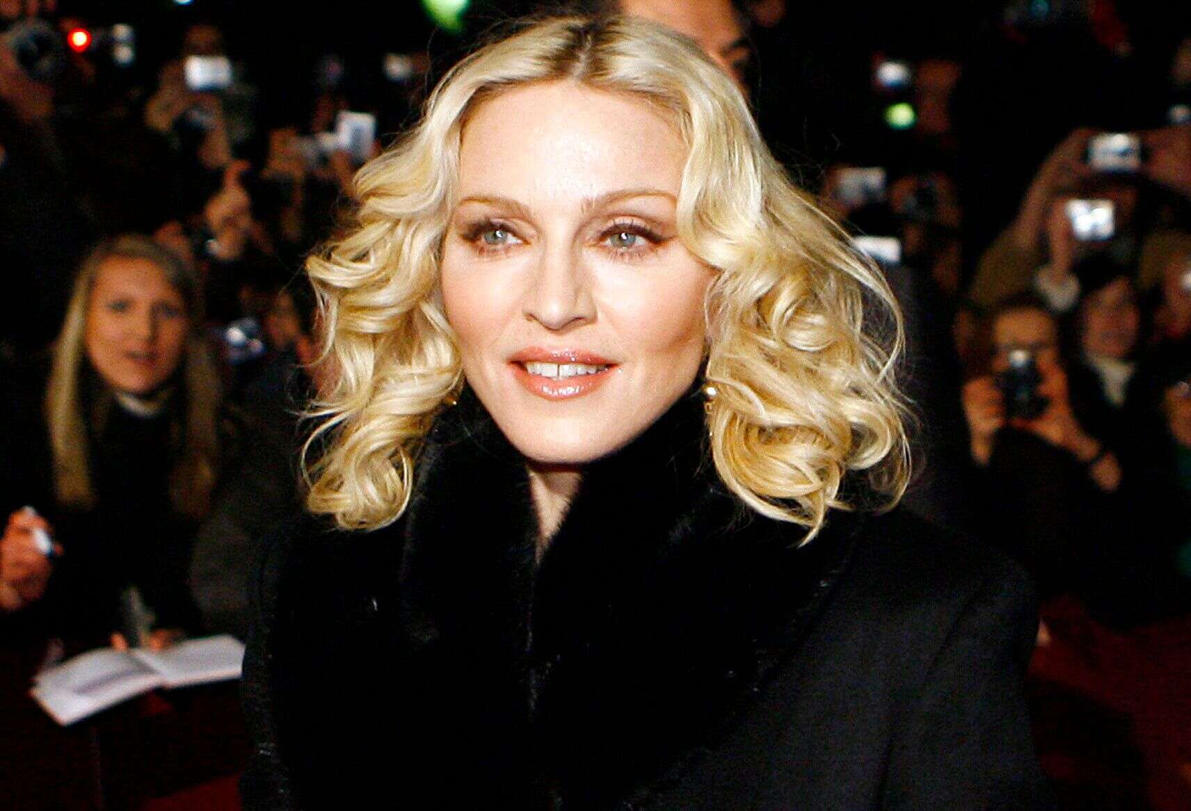 Madonna lors de la 58ème édition de la Berlinale, à Berlin, le 13 février 2008. (Photographie de Reuters)