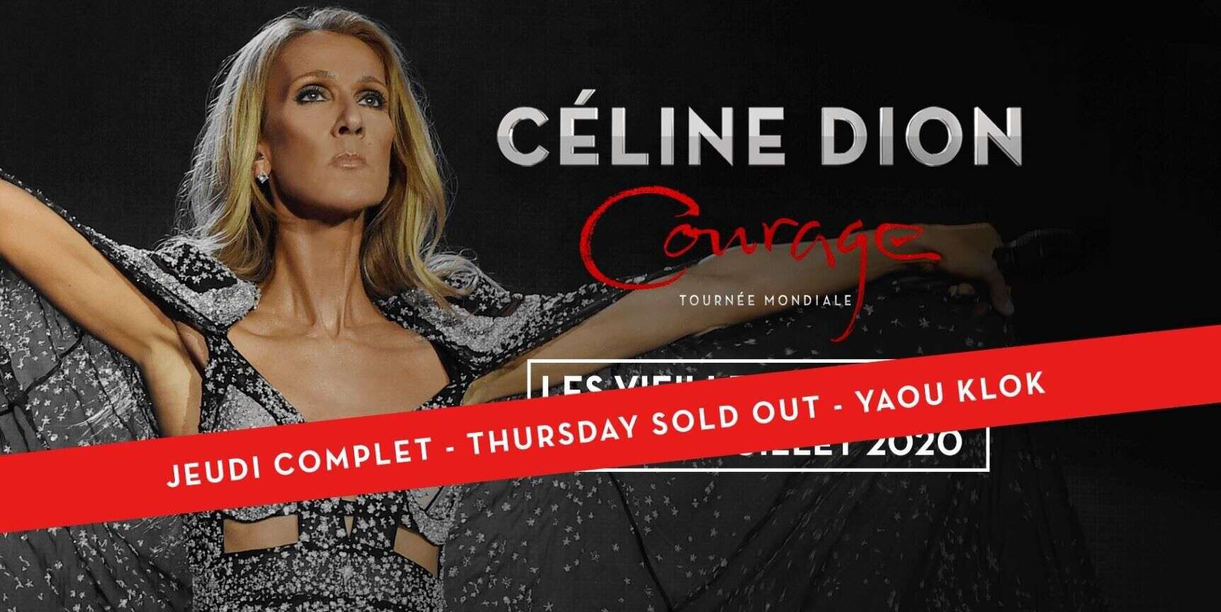 Le concert de Céline Dion aux Vieilles Charrues sold out en moins de dix minutes