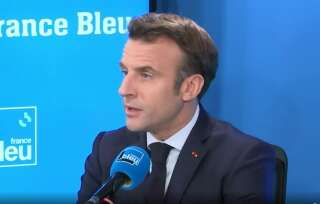 Emmanuel Macron sur France Bleu le 22 mars 2022