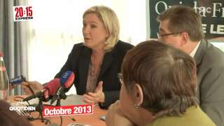 Les retraités rencontrés par Marine Le Pen en 2013 dans l'Oise étaient en fait des militants FN.