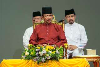 Lapidation des homosexuels à Brunei: le sultan veut renforcer sa légitimité islamique (Le sultan Hassanal Bolkiah le 3 avril 2019 à Bandar Seri Begawan, capitale du Brunei).