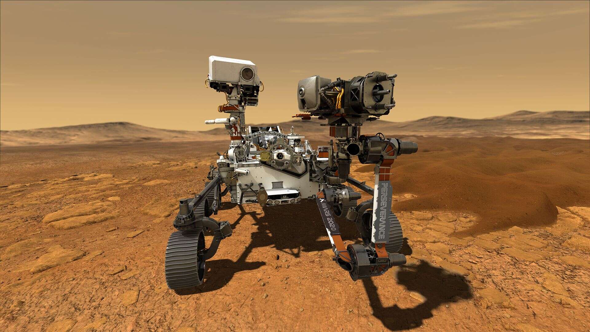 Si tout se passe bien pour la Nasa, Perseverance doit atterrir sur Mars en février 2021 et commencer ses recherches d'une vie extraterrestre passée dans la foulée. (image d'illustration)