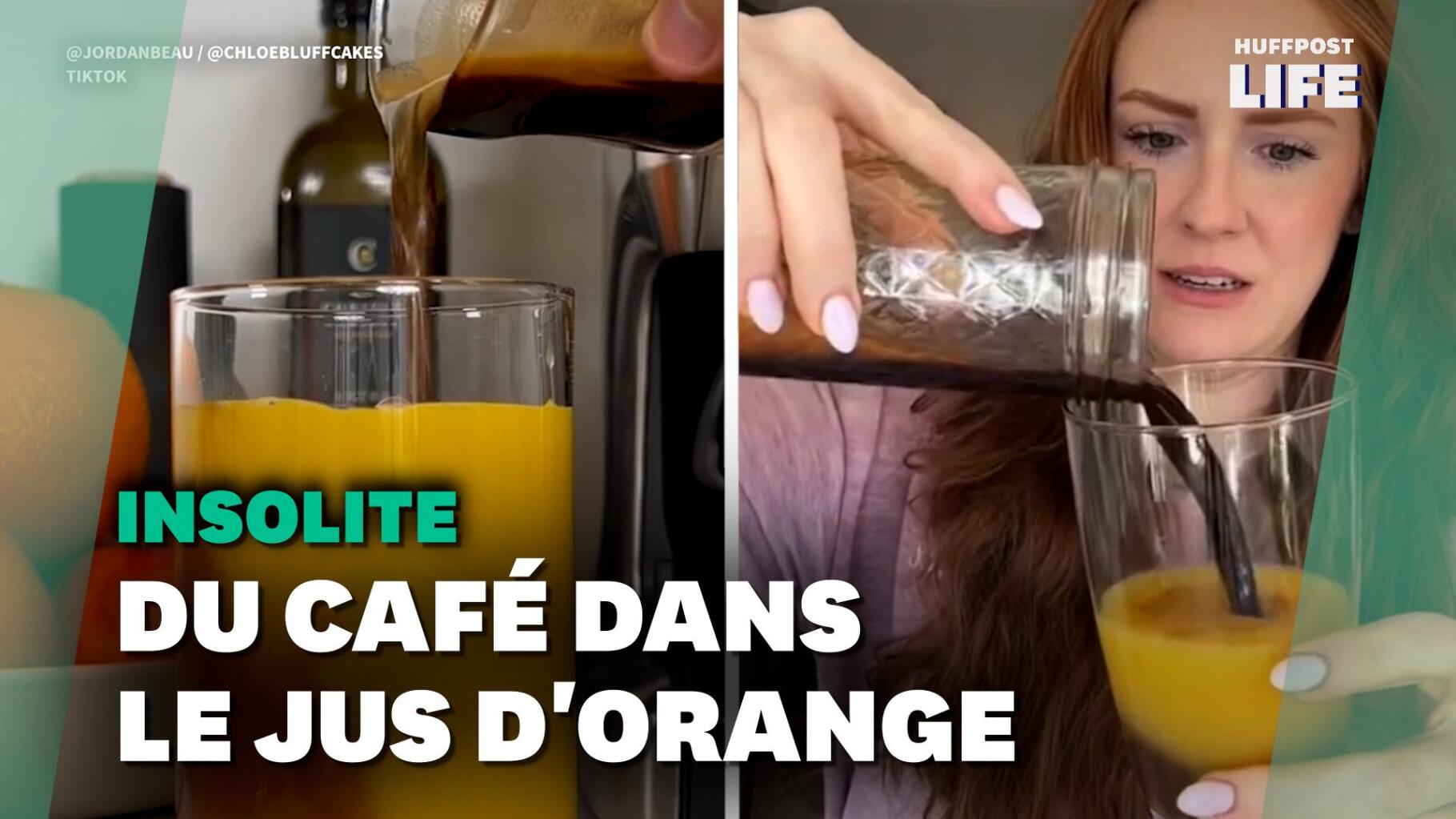 Jus d'orange et café : la boisson atypique qui affole TikTok