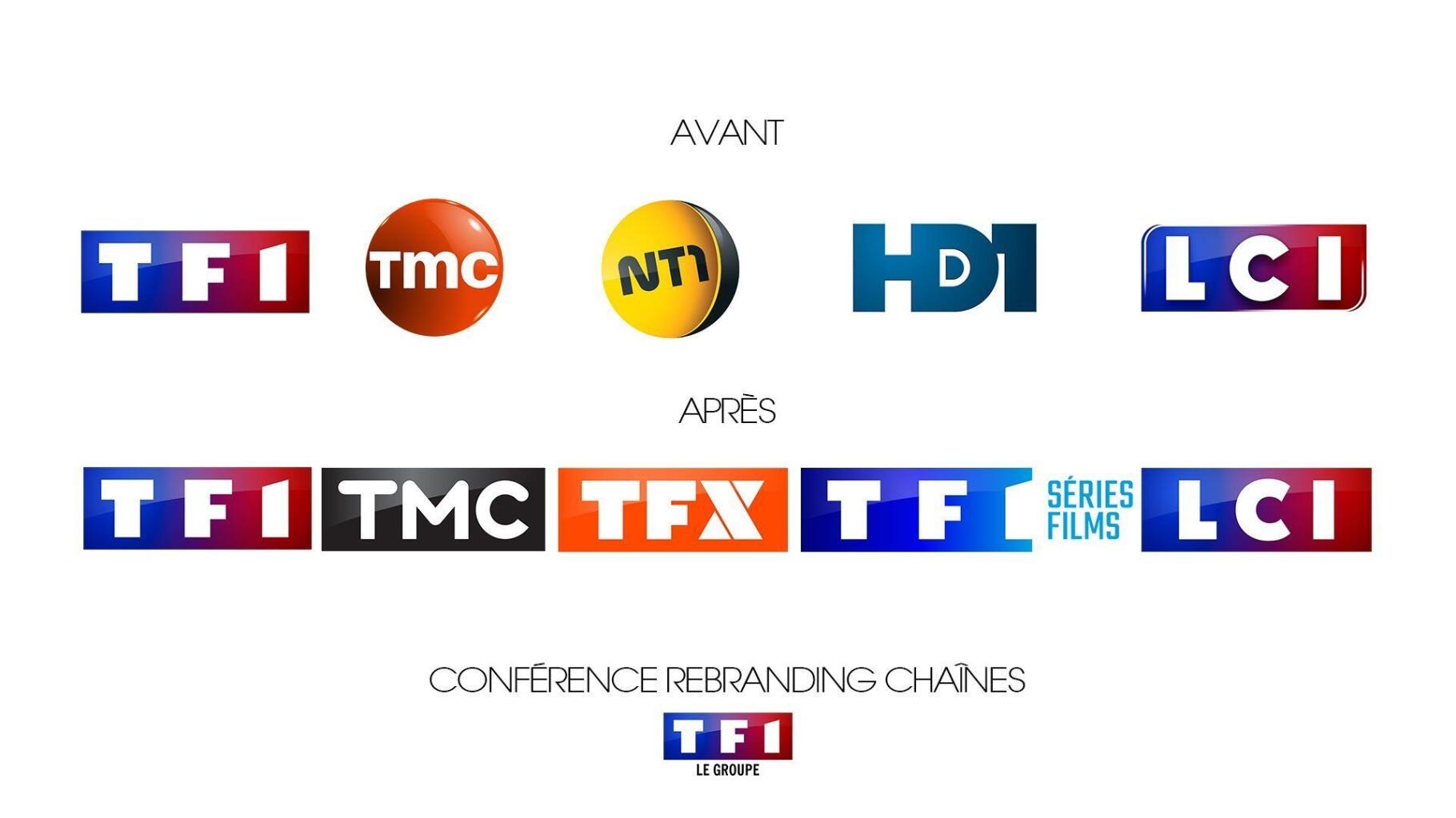 TF1 change le nom et le logo de ses chaînes HD1 et NT1 qui deviennent TF1  Séries Films et TFX