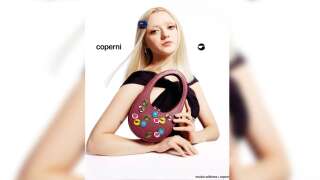 Maisie Williams et Coperni s'associent pour une collection de sacs en cuir de pomme.
