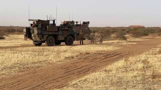 L'armée de terre en patrouille aux alentours de Gao, au Mali, 15 décembre 2021.