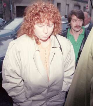 Murielle Bolle au Palais de Justice in Dijon, le 3 novembre 1993.