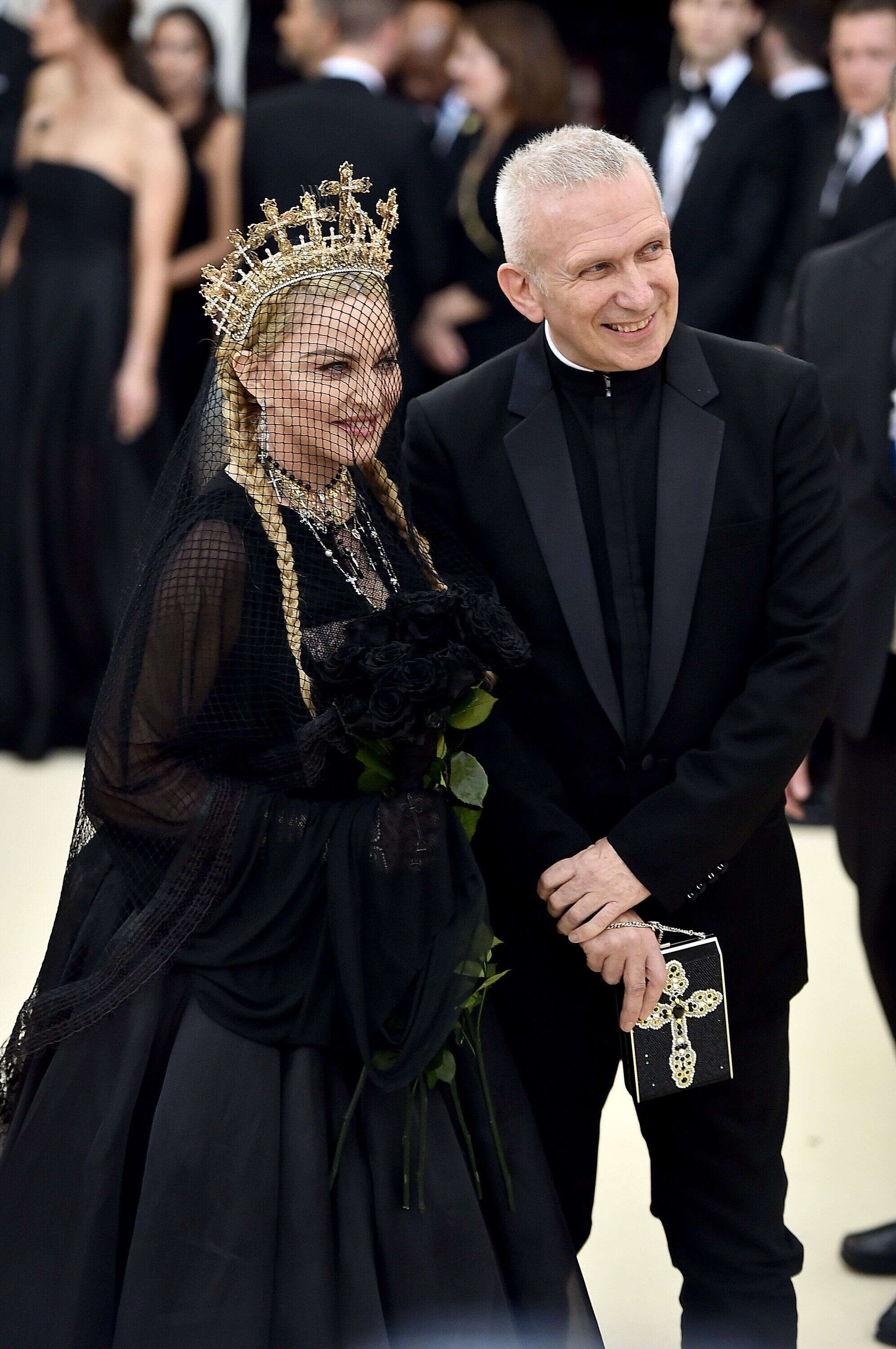 Madonna et Jean Paul Gaultier au gala du Met, en 2018, à New York.