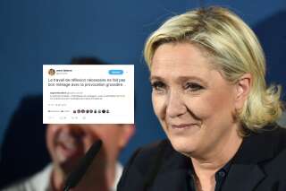 Quand Marine Le Pen utilise son compte anonyme pour recadrer une cadre du FN