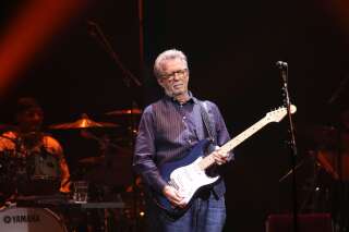 Eric Clapton, ici lors d'un concert à Atlanta aux États-Unis, le 23 septembre 2021.